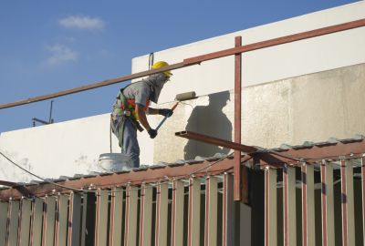 Commercial Fence Painting in Arvada, CO