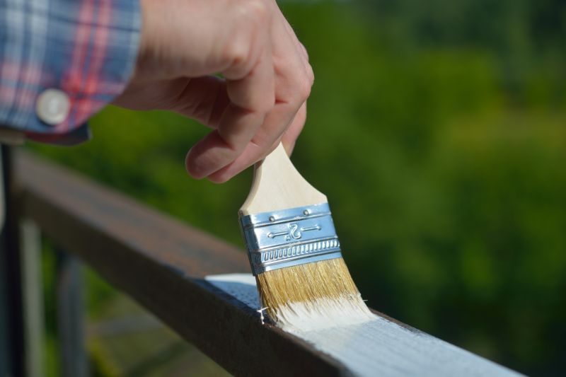 Metal Railing Painting