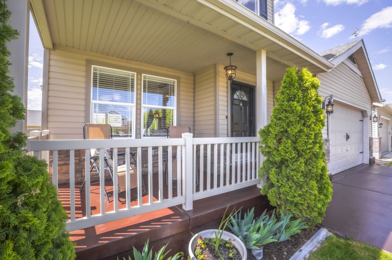 Finished Metal Railing