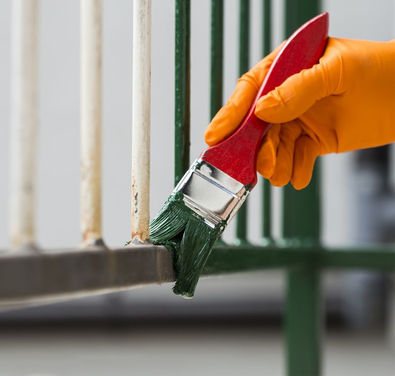 Painting Equipment in Use